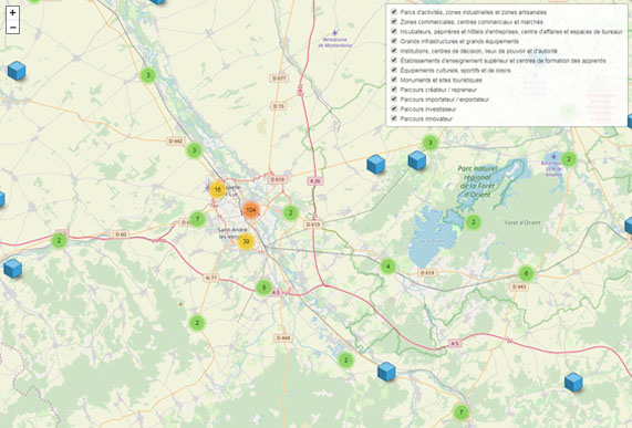 Cartographie interactive territoire Aubois